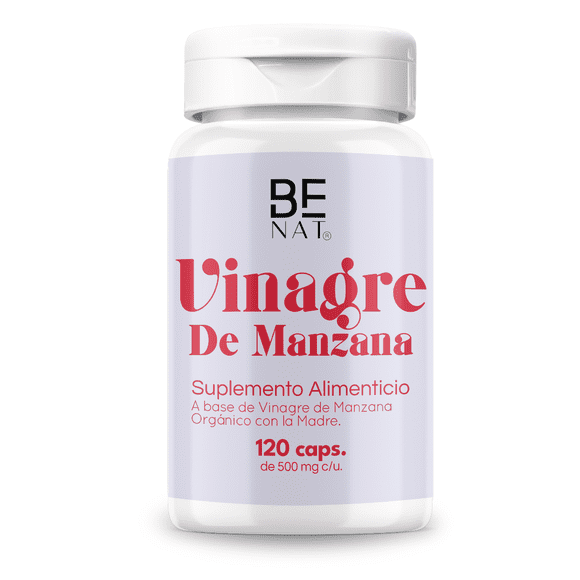 Vinagre de Sidra de Manzana BENAT, 120 Cápsulas