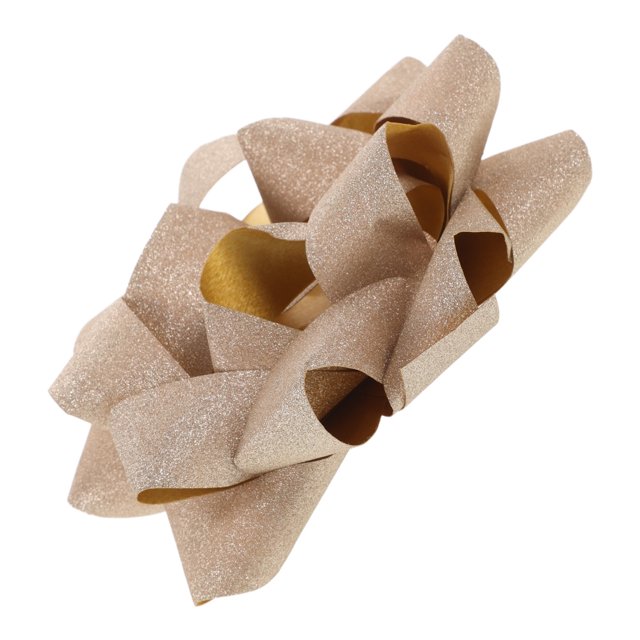 PTOOTP Moño De Adhesivo Dorado Para De Regalos Y Eventos Especiales