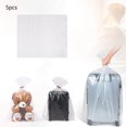 thumbnail image 1 of Bolsas de plástico transparente para guardar colchas, juguetes y proteger tu equipaje | Paquete de 5 bolsas organizadoras transparentes | Resistentes al polvo y la humedad | Diseño compacto para, 1 of 6