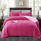thumbnail image 2 of Juego de edredón HIG Pink Queen Size reversible para todas las estaciones, 2 of 7