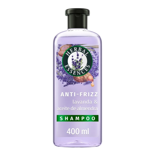 Shampoo Herbal Essences Anti-Frizz Lavanda & Aceite de Almendras 400 ml