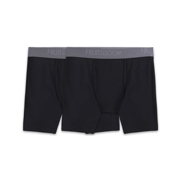 Bóxers Fruit of the Loom para Hombre Ajustados Cool Soft Multicolor Talla G 2 Piezas