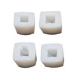 thumbnail image 1 of 4 moldes para velas navideñas con forma de casa de nieve, moldes para hacer velas, moldes para velas perfumadas DIY, 1 of 6