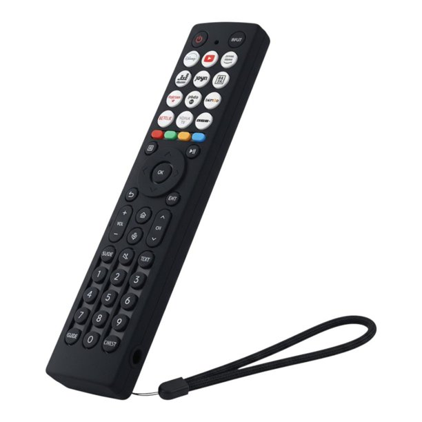 Funda De Silicona Control Inn Para Control Hisense EN2F36H 43A7GV Negro