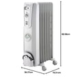 thumbnail image 3 of DeLonghi EW7707CM Safeheat Radiador de Aceite Portátil ComforTemp(TM) de 1500 W, 3 of 3