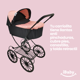 thumbnail image 3 of Carriolita De Juguete Classica Ilitia IBaby negro, 3 of 4