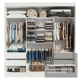 thumbnail image 5 of Ropero Closet Madesa Reno 3 Puertas Corredizas 4 Cajones B, 5 of 9