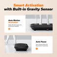 thumbnail image 4 of MERACH Plataforma Vibratoria para Ejercicio, 440 lbs, Motor Mejorado, Bluetooth, Máquina de Ejercicio, Equipo para Gimnasio en Casa, 4 of 9