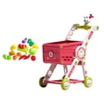 thumbnail image 3 of Carrito de compras de lujo para niños, mini carrito de supermercado para bebés en edad preescolar. con accesorio de juego, 3 of 9