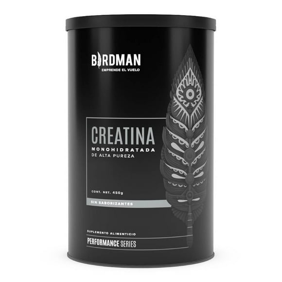 Suplemento alimenticio Birdman creatina monohidratada de alta pureza 450 g