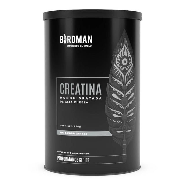 Suplemento alimenticio Birdman creatina monohidratada de alta pureza 450 g