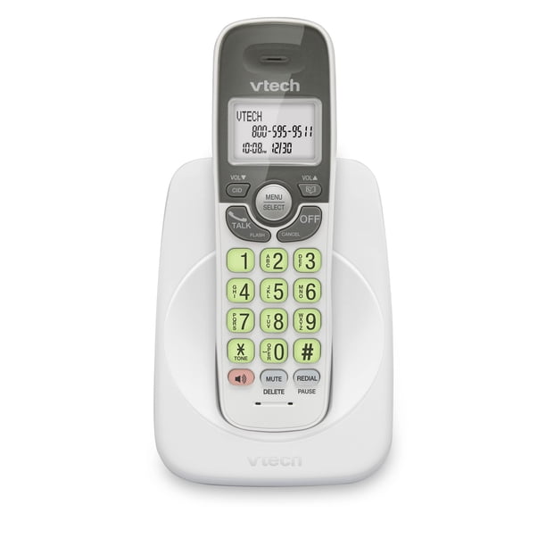 Teléfono Inalámbrico VTech VG131 DECT 6.0 Altavoz Blanco