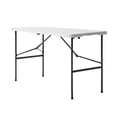 thumbnail image 1 of Mesa Plegable Blanca 122 cm LOOMBER, 1 of 7