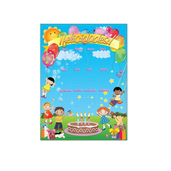 Póster ¡ Felicidades !