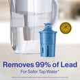 thumbnail image 2 of Jarra de agua Brita Everyday Elite con capacidad para 10 tazas, color blanco, 2 of 9