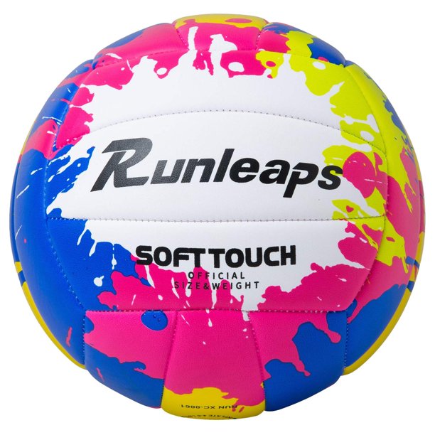 Pelota de Voleibol Runleaps Arena para Deportes acuáticos Tamaño Oficial 5 Suave Impermeable
