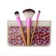 thumbnail image 1 of Kit de 3 brochas Rosas con cosmetiquera, 1 of 4