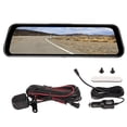 thumbnail image 3 of Grabador de espejo retrovisor para coche, espejo retrovisor de 9 pulgadas, grabador de vídeo con espejo retrovisor, cámara de salpicadero, diseño a prueba de futuro, 3 of 8