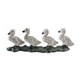 thumbnail image 1 of Figuras de juguetes de animales de cisne para decorar el hogar, regalo educativo de animales de invierno para preescolar, 1 of 2