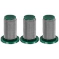 thumbnail image 1 of Uxcell 3-Pack Filtros para Boquillas de Pulverización, 8079-PP-100 Filtro de Boquilla Ant goteo de Plástico para Boquilla de Pulverización Teejet [Verde], 1 of 7