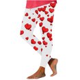 thumbnail image 1 of TaTaai Valentine's Day Graphic Stretchy Non-see-through Women Compression Yoga Pants High Waisted Breathable Elastic Workout Running Casual Full Length Leggings Gift, 1 of 8