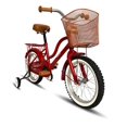 thumbnail image 2 of Bicicleta Black Panther Santorini R16 Equipada Con Canasta Rojo, 2 of 3