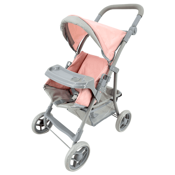 Carriola de Juguete para Muñeca iBaby Lariana Rosa Gris