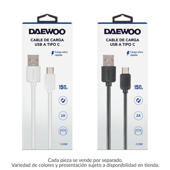 Cable de Carga Daewoo C-DW Varios Modelos 1 pza