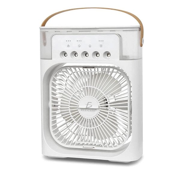 Ventilador de Aire Acondicionado USB ELEGATE Con Luz LED