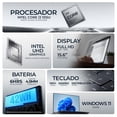 thumbnail image 2 of Laptop ASUS Vivobook 15 Intel Core i3 1315U 16GB 512GB SSD 15.6” Full HD W11 Plata Teclado Español Ideal para Trabajo y Multitarea, 2 of 6