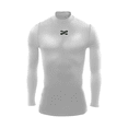thumbnail image 1 of Playera Deportiva Manga Larga Unisex ZAPARI Licra de Compresion Comoda y Fresca Blanco CH, 1 of 8