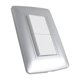 thumbnail image 5 of KIT 2 PLACAS CON APAGADOR SENCILLO Sanelec tipo ESCALERA GRIS SILVER, 5 of 5