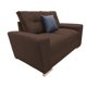 thumbnail image 3 of Love seat El Bazar Store Suecia Lino Chocolate 2 plazas, Modular, Moderno, Sala, Sofa, 3 of 4