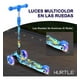 thumbnail image 5 of Monopatin Scooter para Niños de 2 a 5 Años Hurtle, 3 Ruedas con Luces LED, Mini Kickboard con Freno, Manillar Ajustable de 63 cm a 71 cm, Antideslizante, Patin del Diablo, Graffiti, 5 of 7