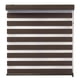 thumbnail image 1 of Persiana Premium para ventana Sheer Elegance Decoking 140 cm an. x 220 cm al. Color Chocolate Tipo Zebra Día y Noche, Privacidad Total y Fácil Instalación, Hecho en México, 1 of 4