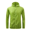 thumbnail image 2 of onlyliua para Interior/Exterior Chaqueta Impermeable Transpirable con Capucha para Mujer Chaqueta Ligera Chaqueta de Exterior para Mujer, 2 of 3