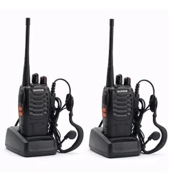 KIT 2 Radios Portatiles Baofeng Bf-888s Uhf Radios Walkie Talkie