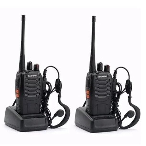 KIT 2 Radios Portatiles Baofeng Bf-888s Uhf Radios Walkie Talkie