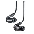 thumbnail image 1 of Audífonos In-ear SE215K Negro Micro bobina dinámica-sencilla Shure Sonido detallado con bajos profundos, color Negro, 1 of 2