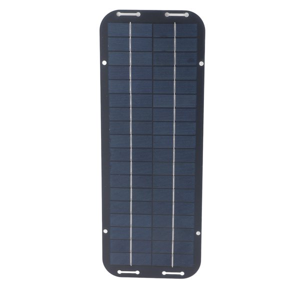Cargador De Batería Solar Para Automóvil, Silicio Monocristalino Conversión De Alta Eficiencia Panel Solar Portátil Liviano De 12 V 5 W Renovable Para Motocicleta