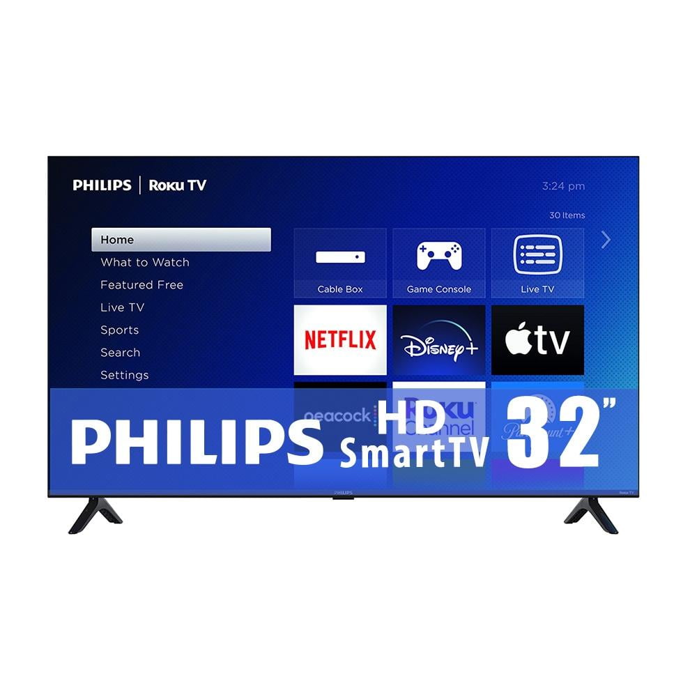 TV Phillips 32 Pulgadas HD Roku LED 32PFL6654/F8