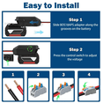 thumbnail image 2 of Para Bos*ch 18V a 12V Step Down Power Adaptador de Batería, DIY Charger Convertidor Power Estación con Conector de Encendedor para Auto, 2 of 8