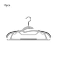 thumbnail image 2 of Perchas antideslizantes de plástico en pack de 10 | Hombros sin corredera, organización de armarios que ahorran espacio | Multicolor gris negro naranja azul marino | Gancho pequeño impermeable, 2 of 6