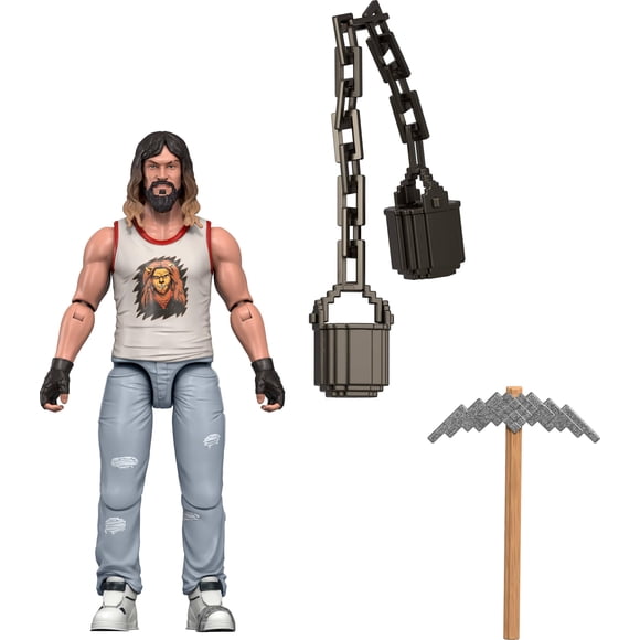 Set de figuras de acción Mattel Minecraft Garrett con accesorios
