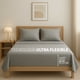 thumbnail image 5 of TESSO HOME Juego de Sábanas de Camiseta Frescas Tipo Algodón Suave Hipoalergénicas (Incluye Sábana Plana, Sábana de Cajón y Fundas de Almohada), 5 of 8