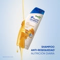 thumbnail image 2 of Shampoo Head & Shoulders Anti-Resequedad Nutrición Diaria, Miel Aceites y Esenciales 180 ml, 2 of 5