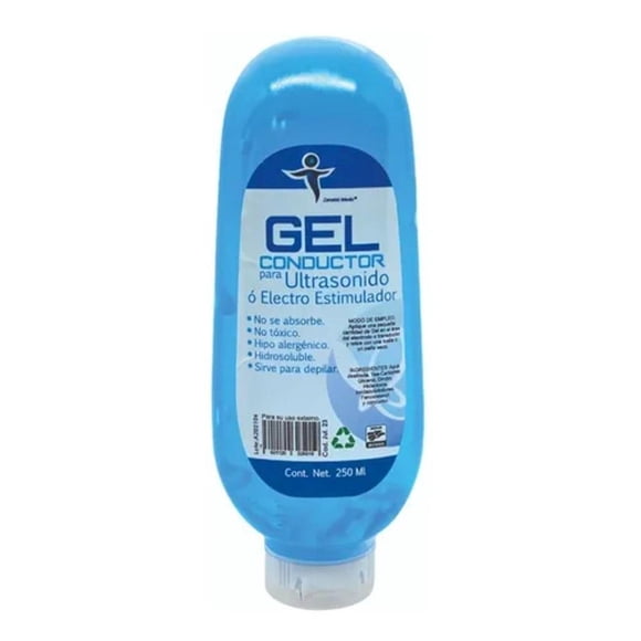 Gel Conductor Facial Y Corporal Cavitación Ultrasonido 250Ml