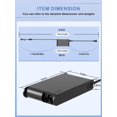 thumbnail image 3 of SLRIOYS Cargador Slim de 170W Compatible con Lenovo IdeaPad Yoga Pro/Slim/Creator 9 7 5 LOQ 15 16 Legion Slim 5 7 R720 Y730 Y720 Y540 ThinkPad P1 P53 P52 P51 P50 P70 P71 P72 P17 P16 P15 Laptop, 3 of 7