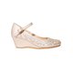thumbnail image 2 of ZAPATILLAS TACONES CORRIDO VESTIR LEON NIÑA ORO POLIPIEL 1753, 2 of 3