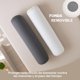 thumbnail image 2 of Cojín Para Cama de Masajes Cilíndrico Gris Lunar + Funda Removible Blanca – Stefano Zanni, 2 of 9